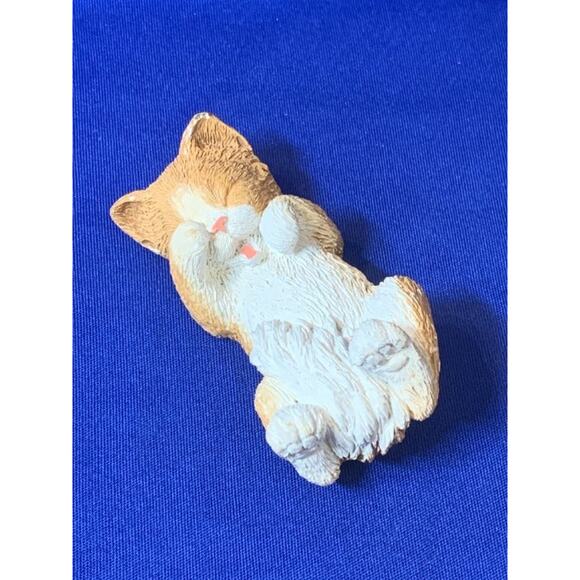 Sandicast Orange Lil Snoozer Cat by Sandra Brue - Picture 1 of 6